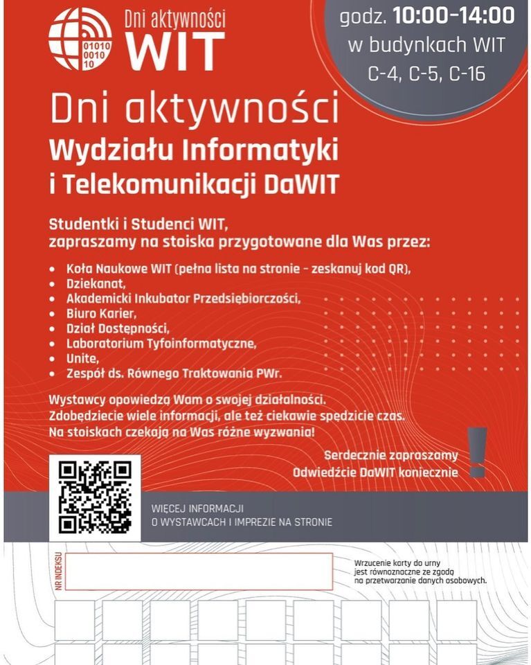 Wydział Informatyki i Telekomunikacji PWr