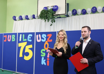 Prezenterzy Gali: Julia Przybylska i Bartłomiej Bochniak