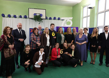 Pamiątkowe zdjęcie uczestników Gali