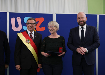 Nagrodzona medalem Pani Anna Niklewska